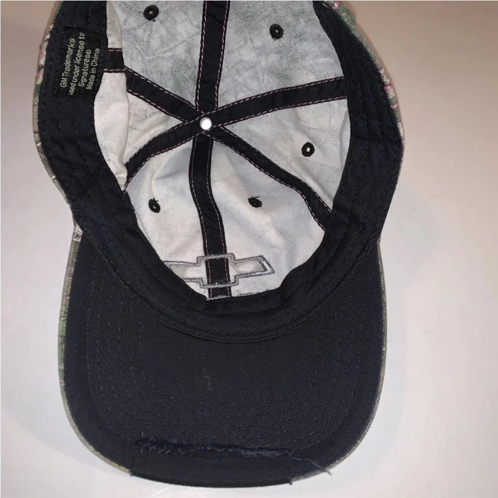 Women’s Chevrolet Camo/Blk Lace/ Blk Rhinestone Hat